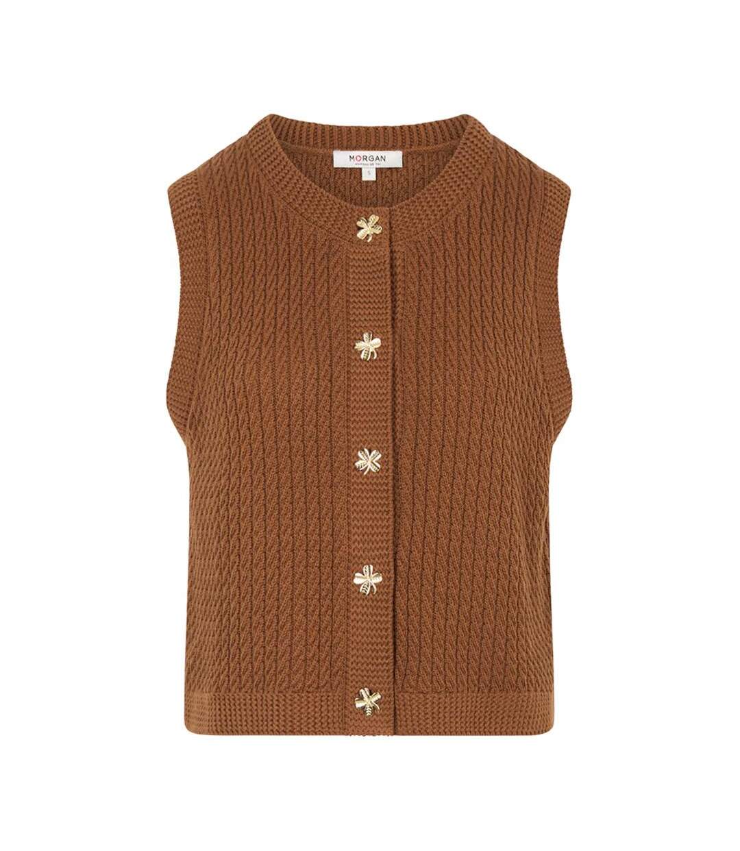Pull camel femme morgan msami-2