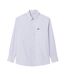 Chemise Manches Longues Motif/style Logo Femme Bleu Clair Lacoste-2