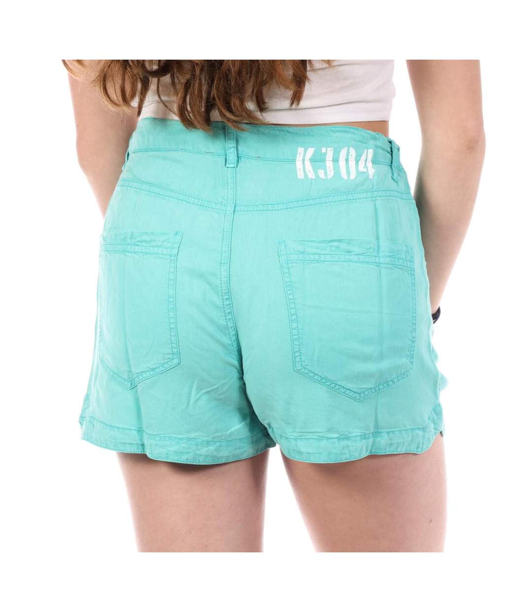 Short bleu femme kaporal visare-2