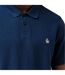 Polo Motif/style Logo Brodé Homme Bleu Original Penguin-4