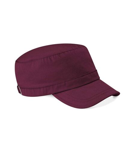 Beechfield Army Cap / Headwear (Burgundy) - UTRW204