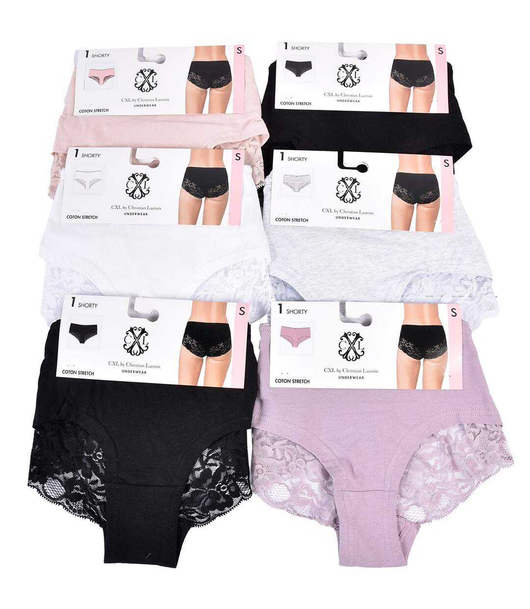 Culotte CXL By LACROIX 6 Pcs 1208-4