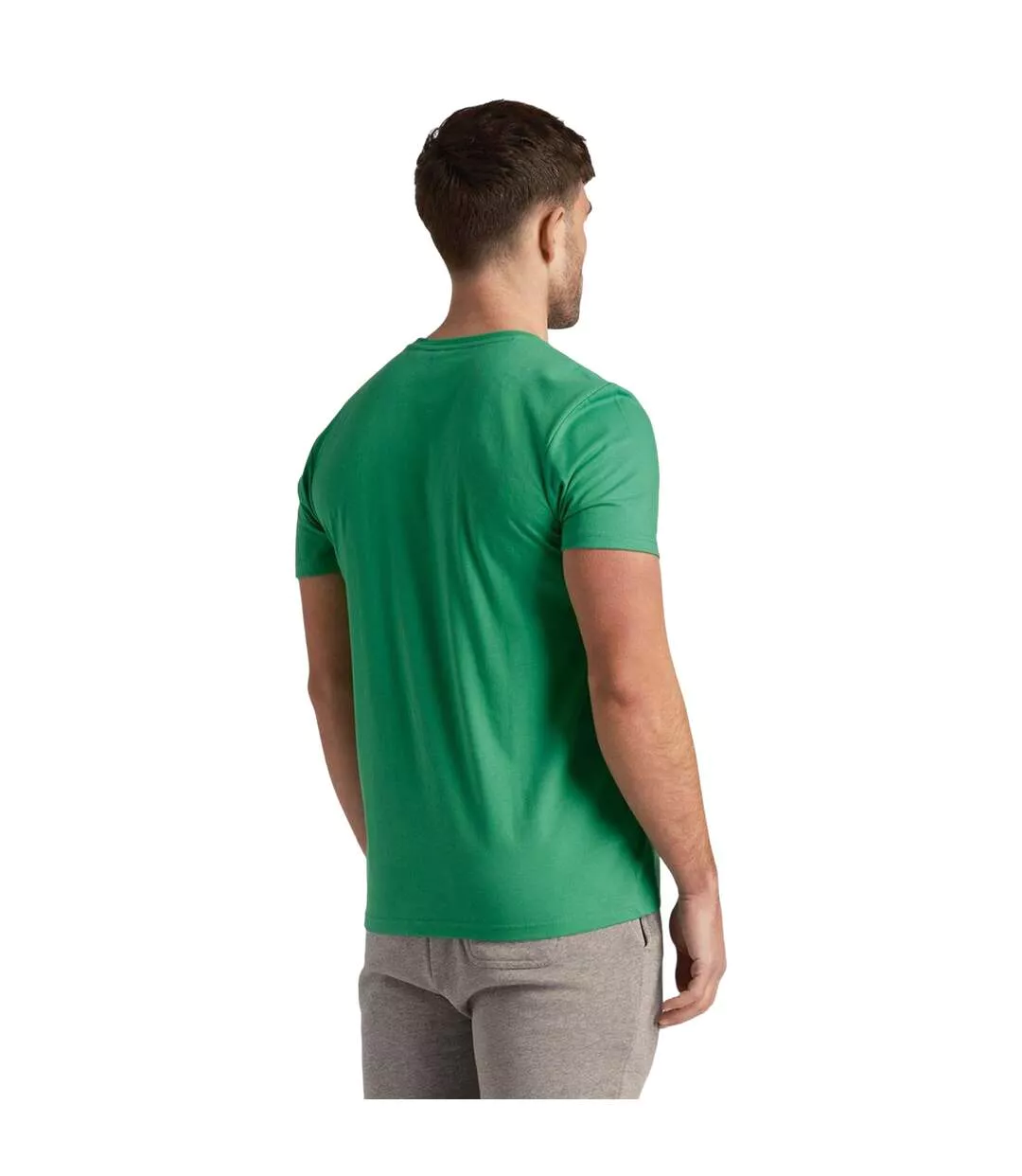 T-shirt Martin Homme Vert Lyle & Scott-3
