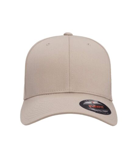 Casquette De Baseball Beige Gris Flexfit