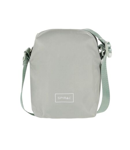 Rectangle Crossbody Bag One Size Mint Spiral