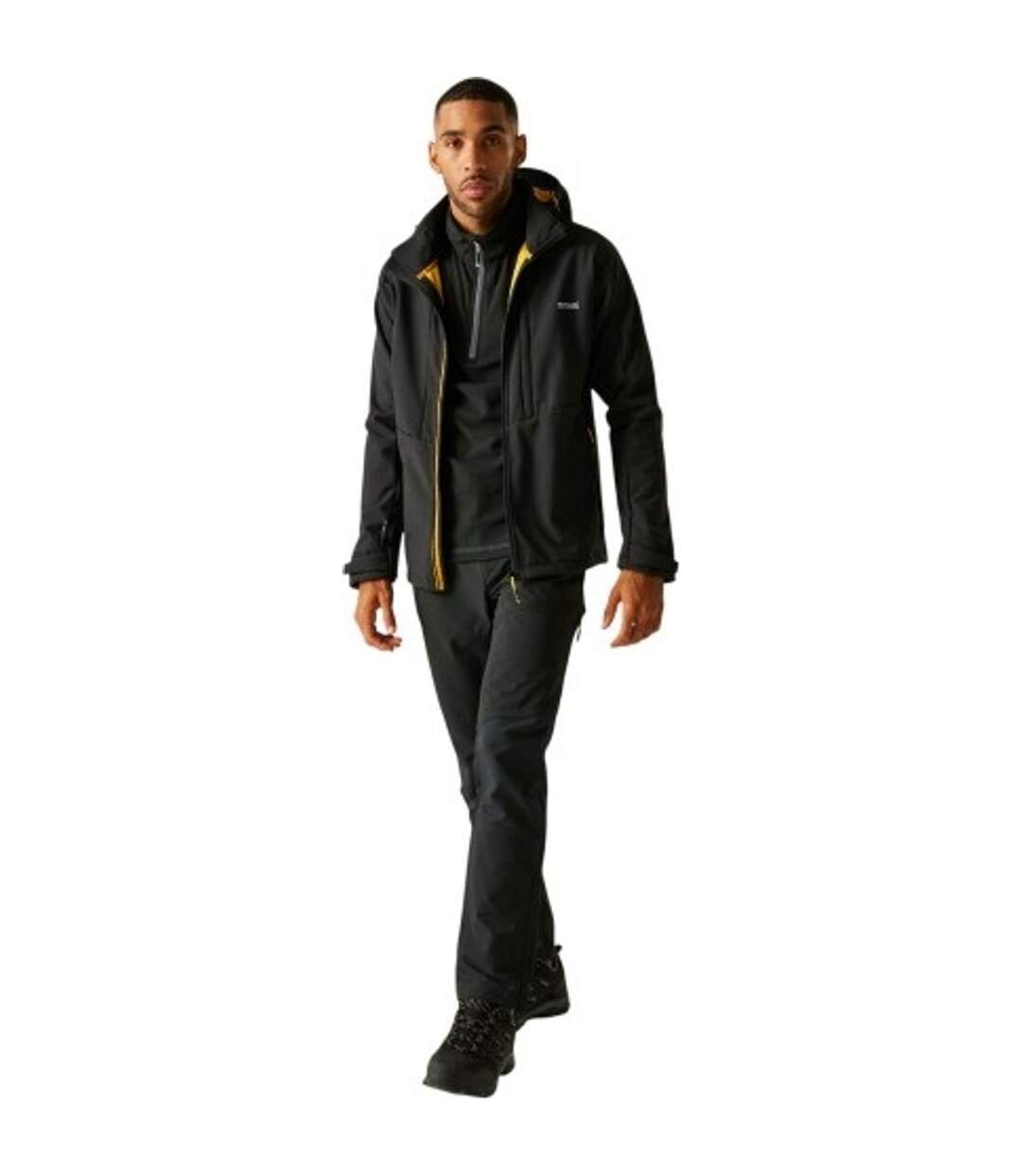 Veste Softshell Hewitts Homme Noir Regatta-1