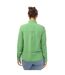 Womens/ladies marylou silk standing collar shirt green Ted Baker-2