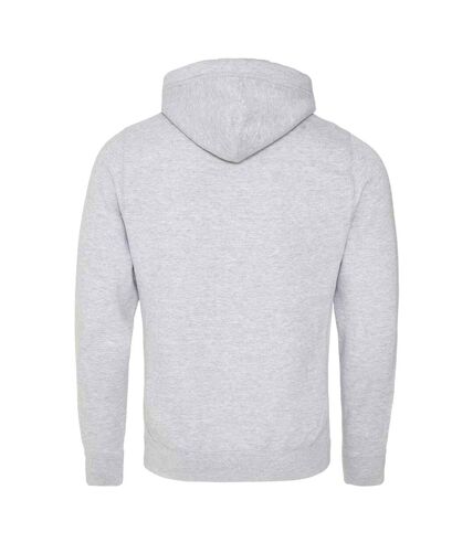 Sweat capuche adultes gris chiné Awdis Awdis