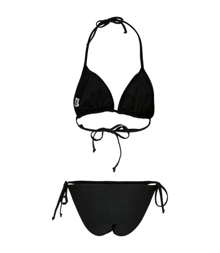 Maillot De Bain 2 Pièces Motif/style Triangle Femme Noir Urban Classics