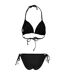 Maillot De Bain 2 Pièces Motif/style Triangle Femme Noir Urban Classics-2