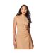 Robe mi-longue femme marron clair Principles-3