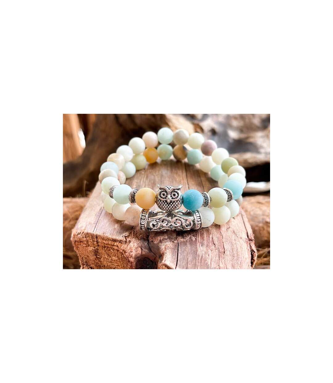 Bracelet de vitalité en amazonite