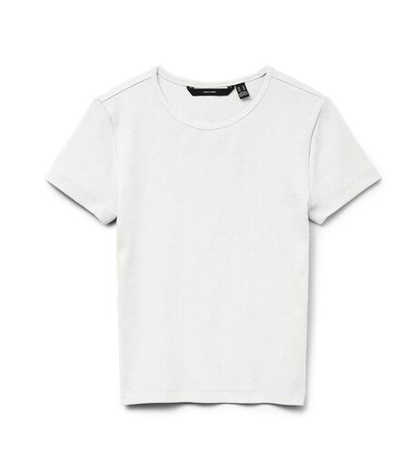 T-shirt blanc femme vero moda chloe