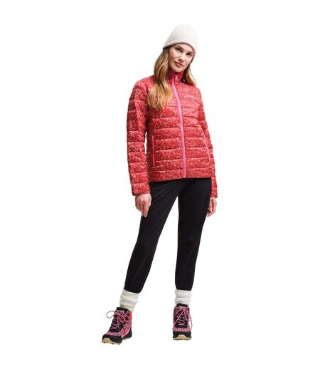 Doudoune Matelassée Orla Kiely Femme Rouge Regatta