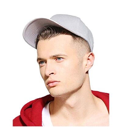 Yupoong Mens Flexfit Fitted Baseball Cap (Silver) - UTRW2889