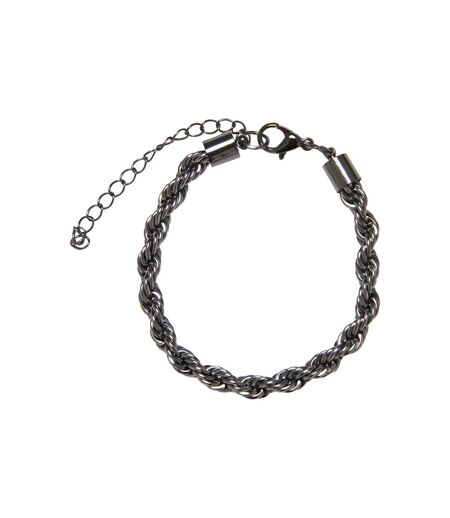 Charon Intertwined Bracelet L-xl Gunmetal Urban Classics