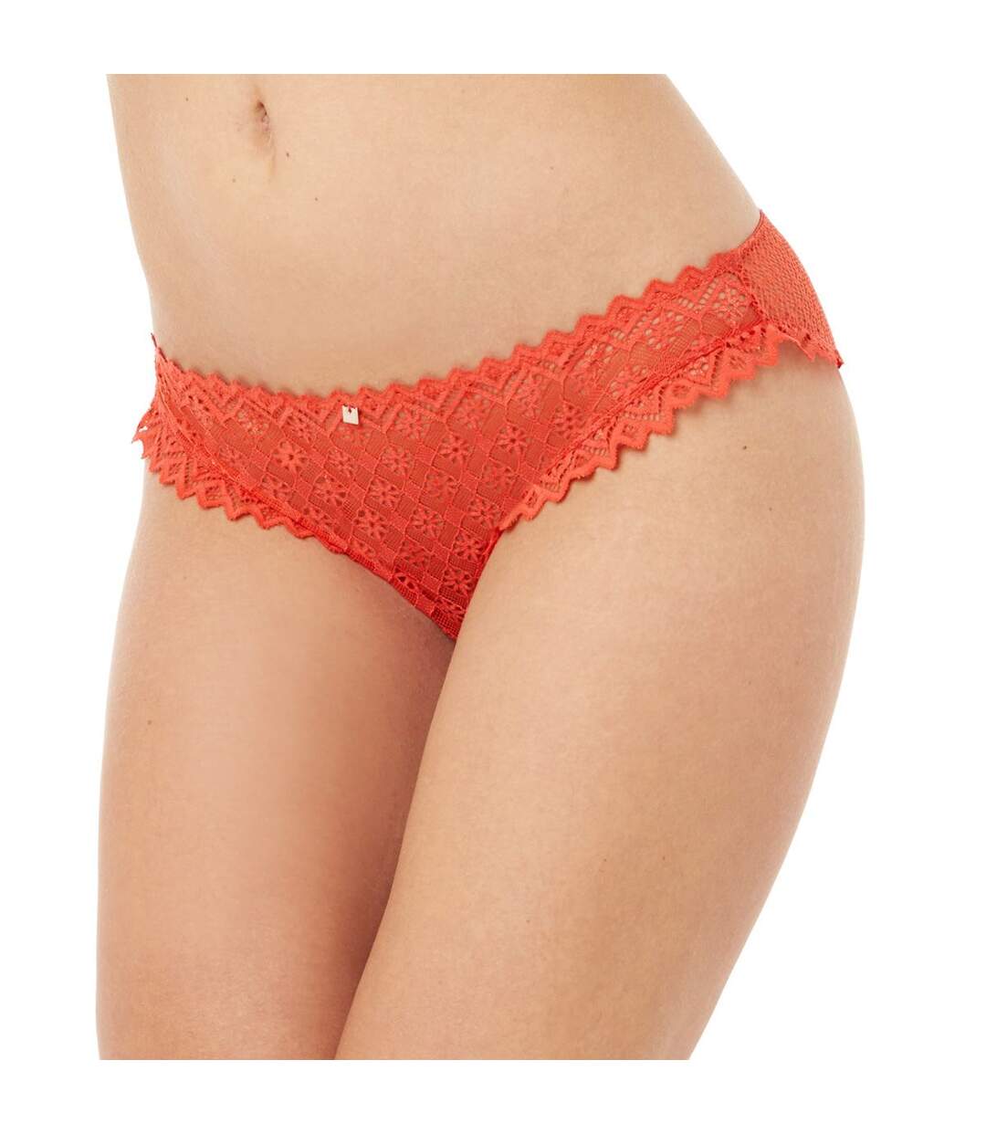 Culotte orange Culottée