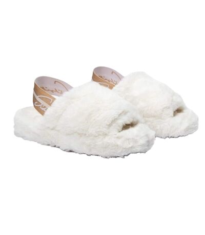 Chaussons femme blanc SikSilk