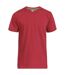 T-shirt D555 Flyers Homme Rouge Duke-2