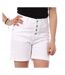 Short Blanc Femme Monday Premium Long Please - XXL