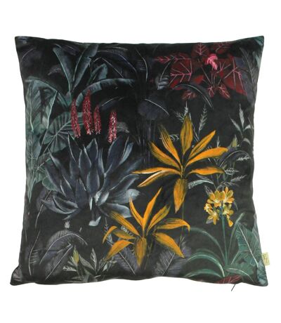 Zinara leaves cushion cover 43cm x 43cm multicoloured Evans Lichfield