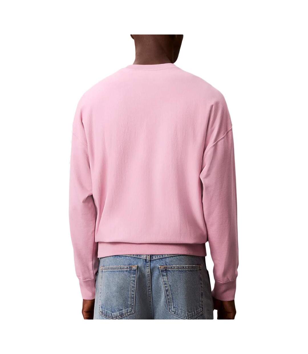 Sweat violet homme calvin klein jeans premium lv04rc277g-2