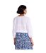 Blouse Décontractée Manches ¾ Motif/style Broderie Femme Blanc Broderie Mountain Warehouse-3