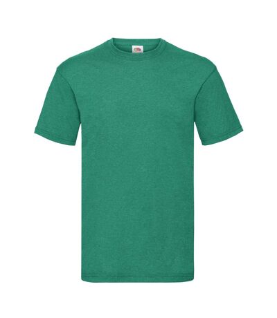 T-shirt valueweight homme vert rétro Fruit of the Loom