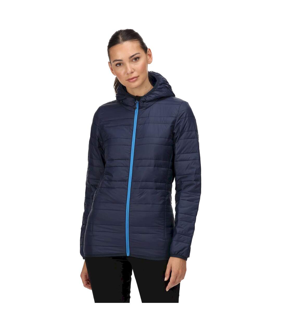 Regatta Womens/Ladies Firedown Packaway Insulated Jacket (Navy/French Blue) - UTRG6908-3