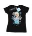 Disney T-shirt en coton Femme/Femme Frozen Elsa Snowflakes (Noir) - UTBI21956-1