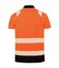 Result Genuine Recycled Womens/Ladies Safety Polo Shirt (Fluorescent Orange) - UTBC4843