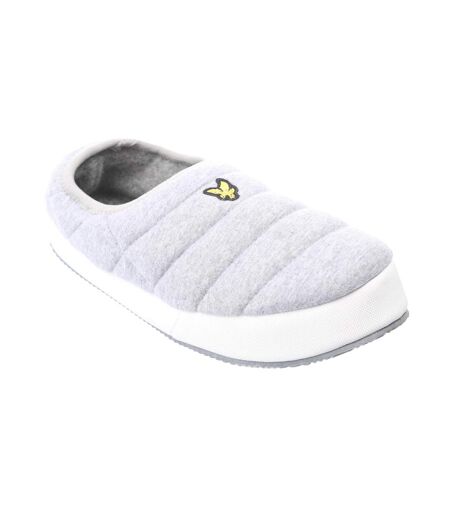 Mens Valentine Slippers Grey Lyle & Scott