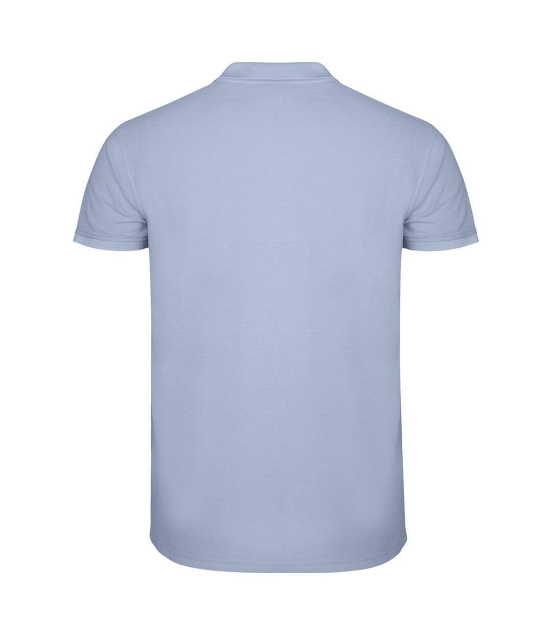 Mens star short-sleeved polo shirt zen blue Roly