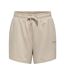 Short beige femme only frei logo-1
