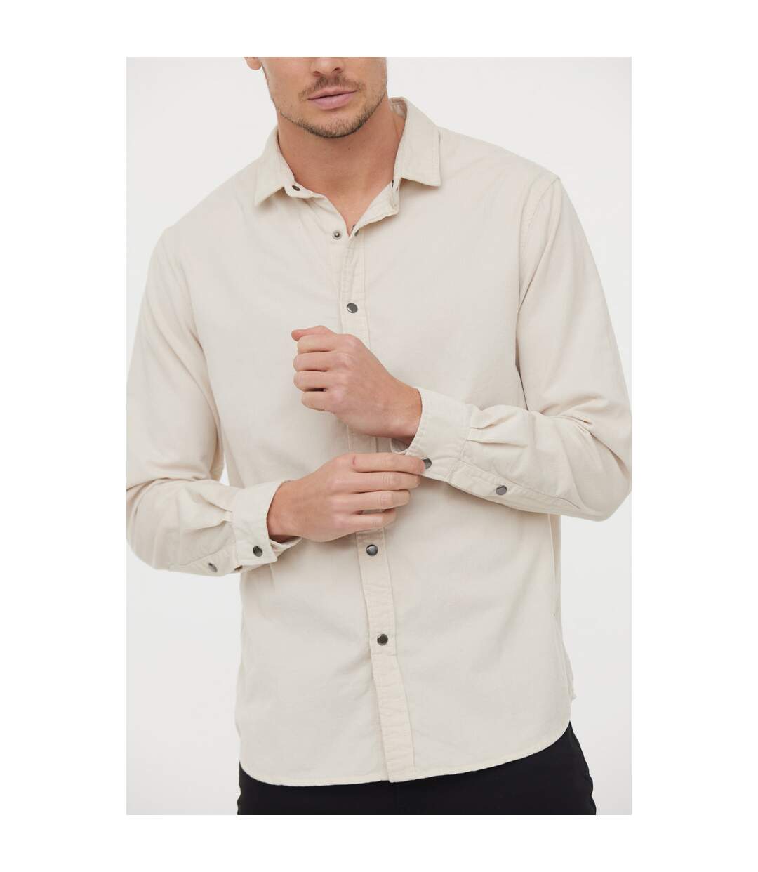 Chemise manches longues velours regular DIOZEZ-4