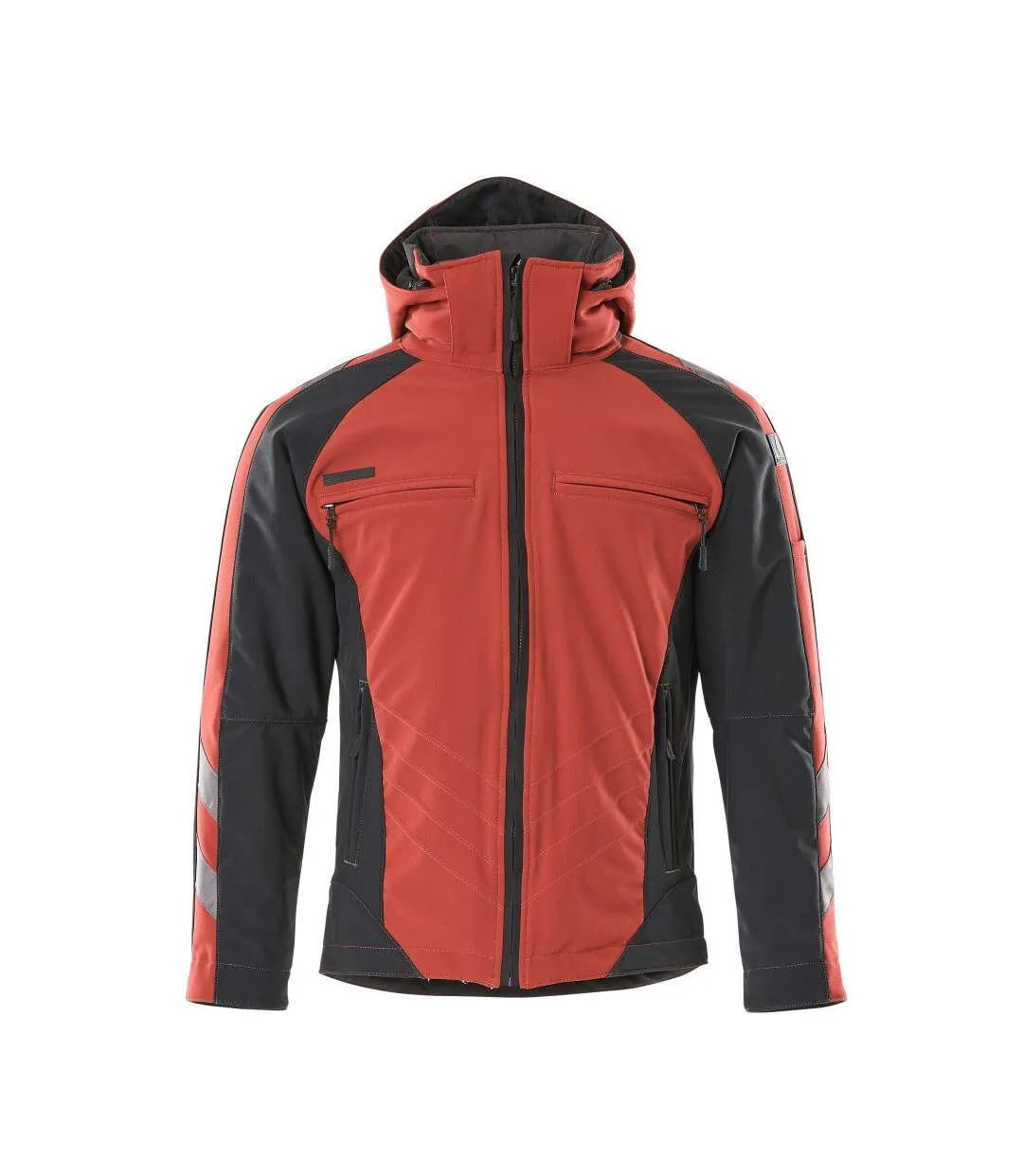Mens Unique Darmstadt Jacket Red Black Mascot-1