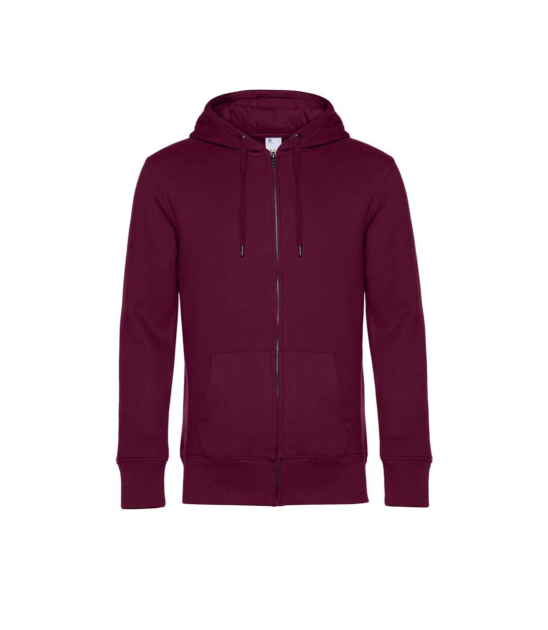 Veste à capuche king homme rouge vif B&C-1