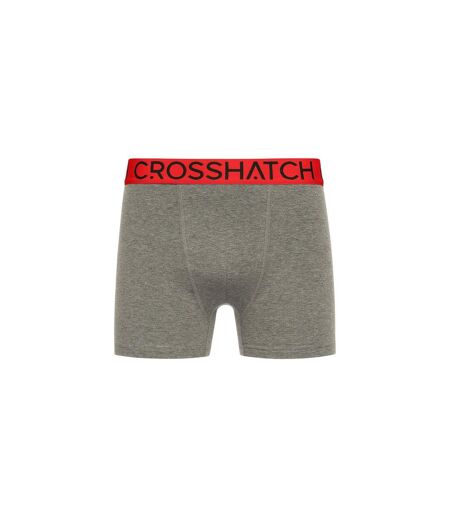 Boxers knightling mve homme rouge / gris / noir Crosshatch Crosshatch