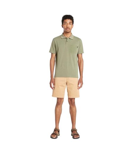 Mens Topsfield Twill Chino Shorts Wheat Timberland