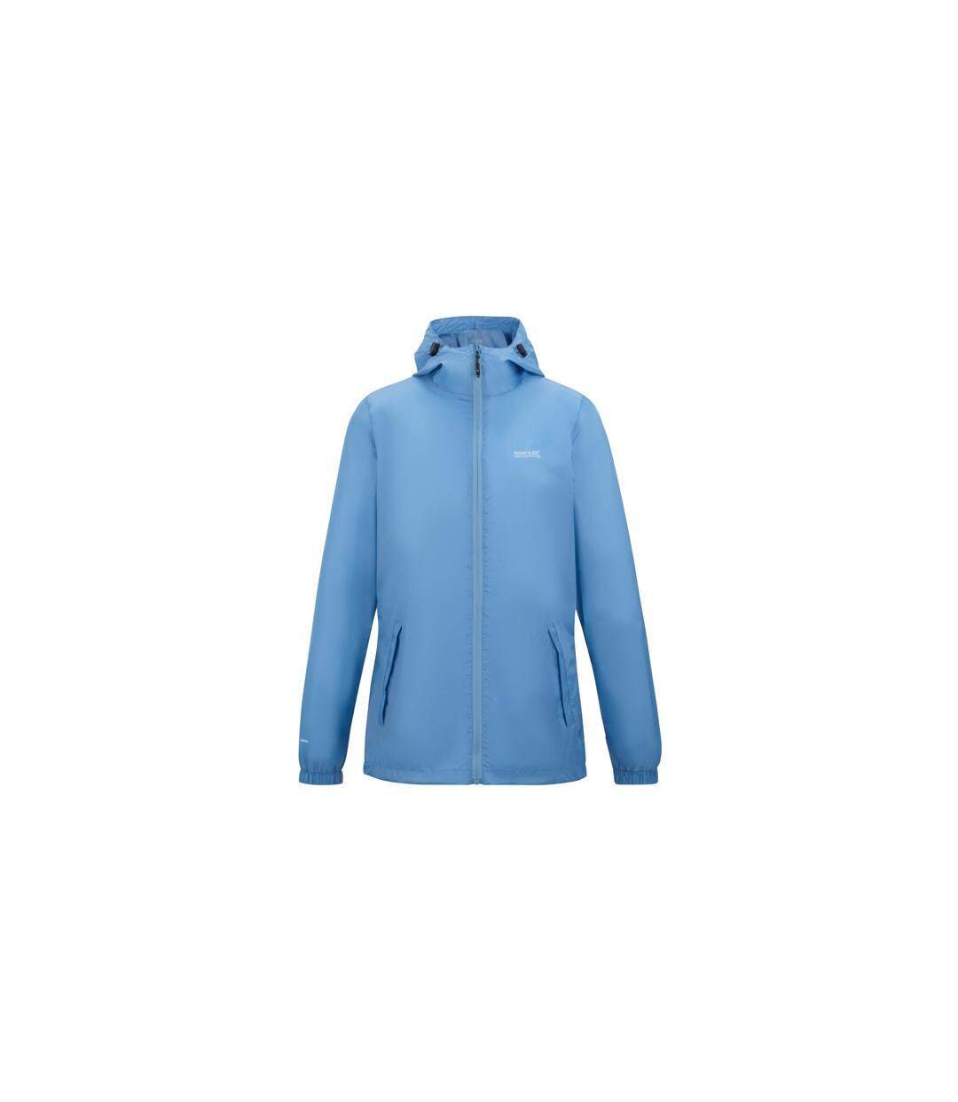 Womens/ladies Pack It Iii Waterproof Jacket Washed Denim Regatta-1