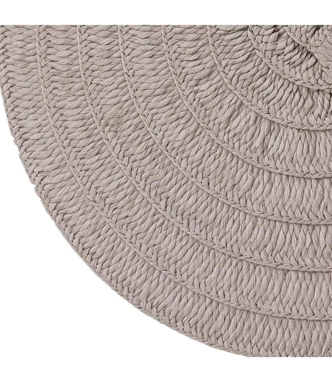 Set de Table Déco Olivia 38cm Gris Clair-2