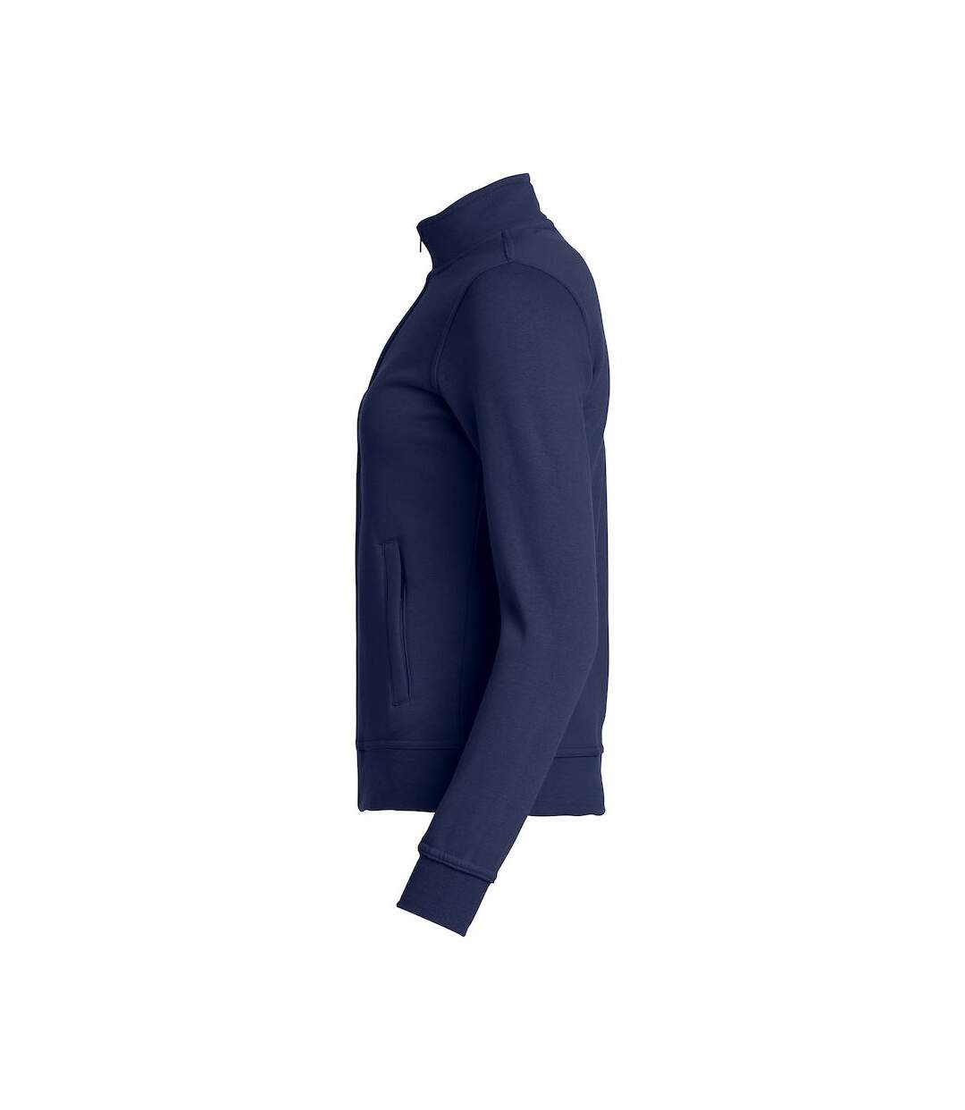 Veste Basic Femme Bleu Marine Foncé Clique-3