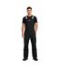 Mens Bib And Brace Overall Black Puma-1