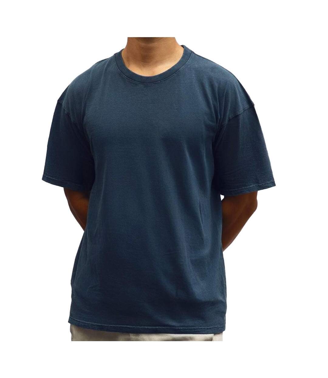 T-Shirt marine homme paname brothers uniclo-1