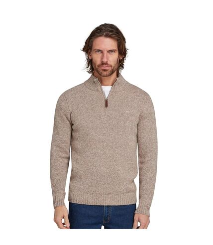 Pull homme beige Raging Bull