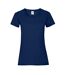 T-shirt Valueweight Femme Bleu Marine Fruit Of The Loom-1