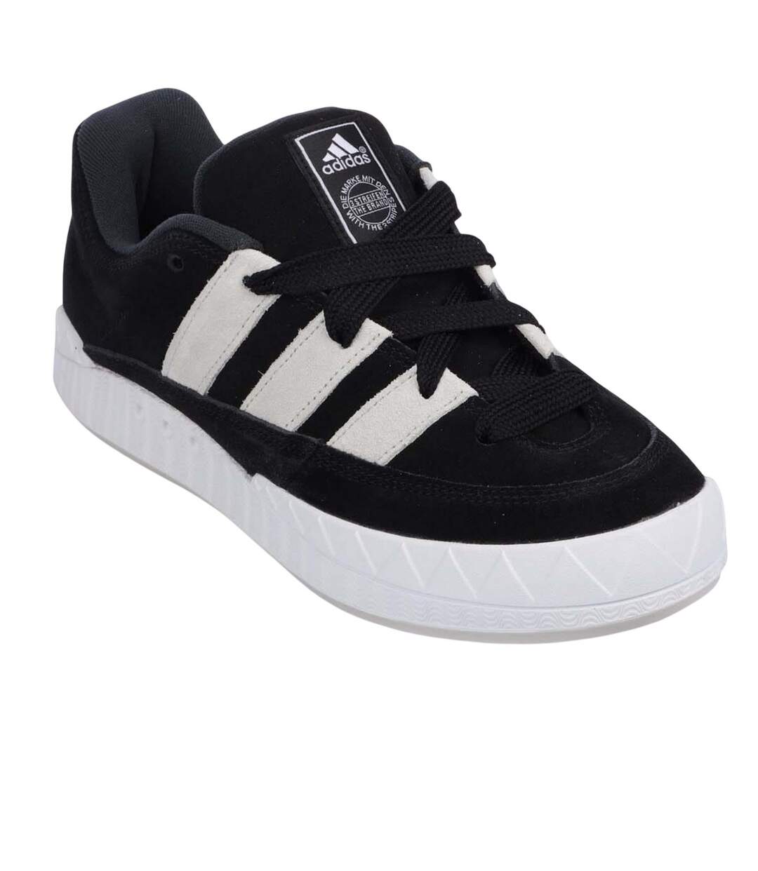 Baskets Adimatic Homme Noir Blanc Adidas-1