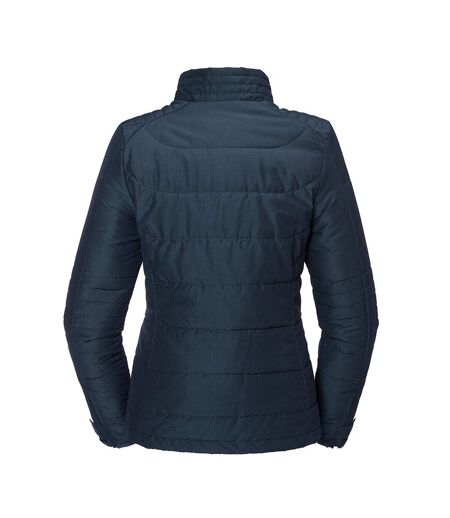 Russell Womens/Ladies Cross Padded Jacket (French Navy)