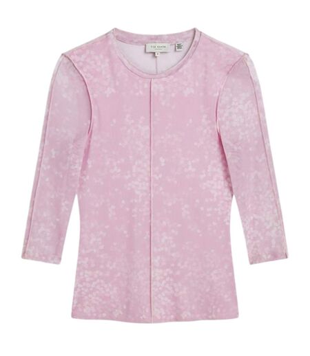 T-shirt Motif/style Imprimé Femme Rose Pâle Ted Baker
