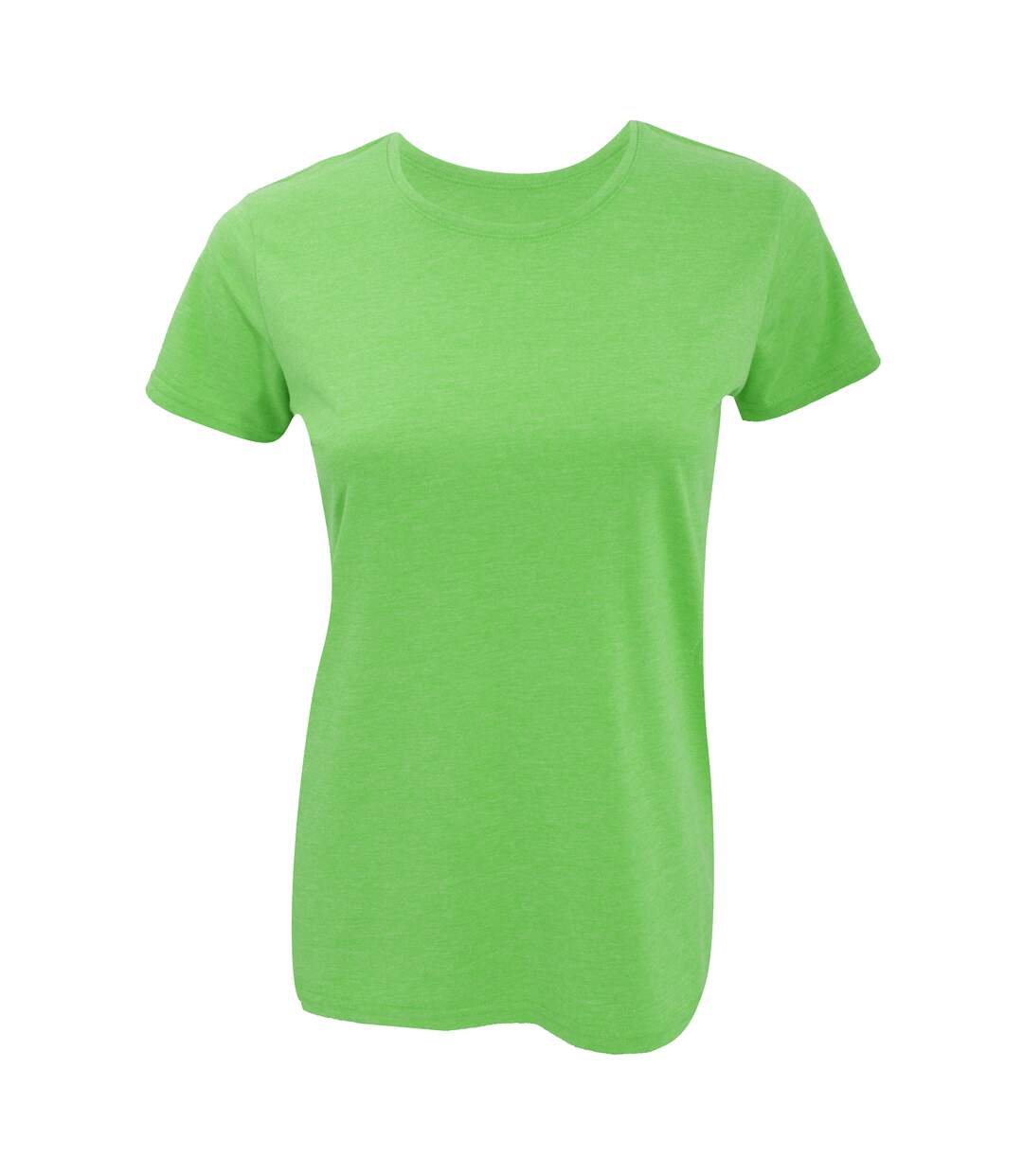 T-shirt long à manches courtes femme vert marne Russell